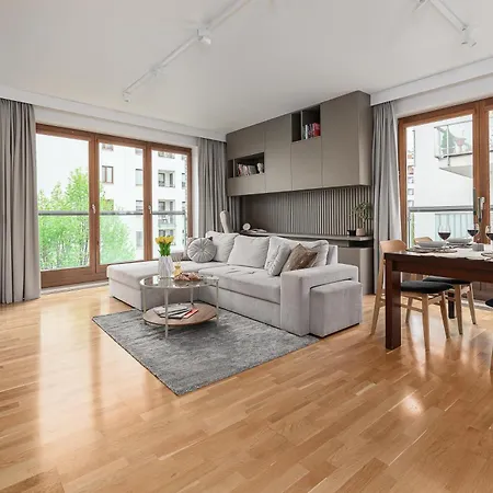 Апартаменты Lumina I 3br With Balcony I 2 Bathrooms I Parking I Ac I Mall Wola *